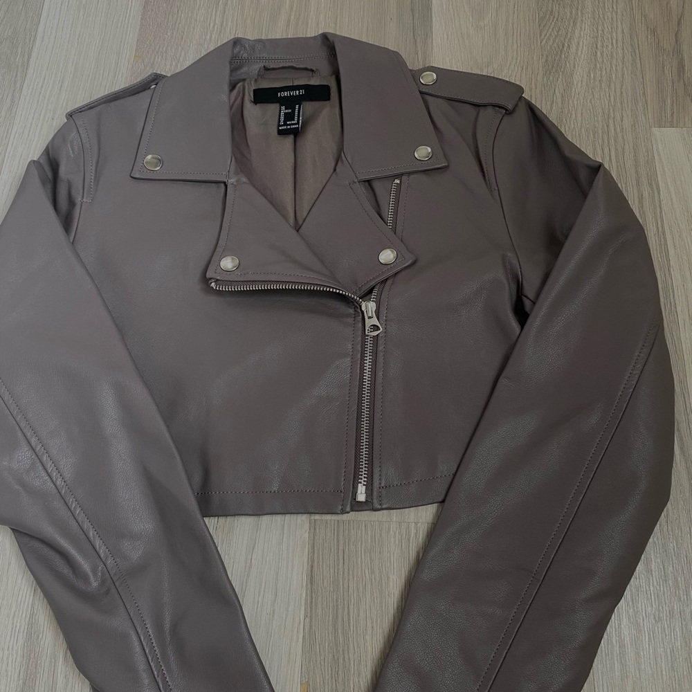 Leather jacket
